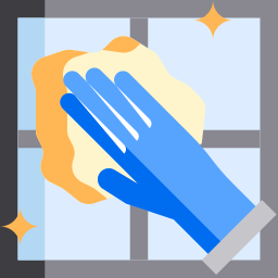 Cleaning window icon